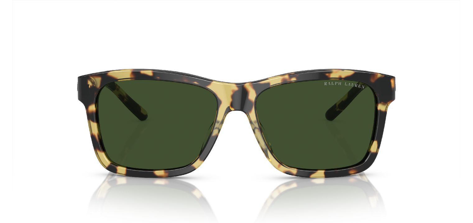 Lunettes de soleil Ralph Lauren Rectangle 0RL8203QU Ecaille pour Homme