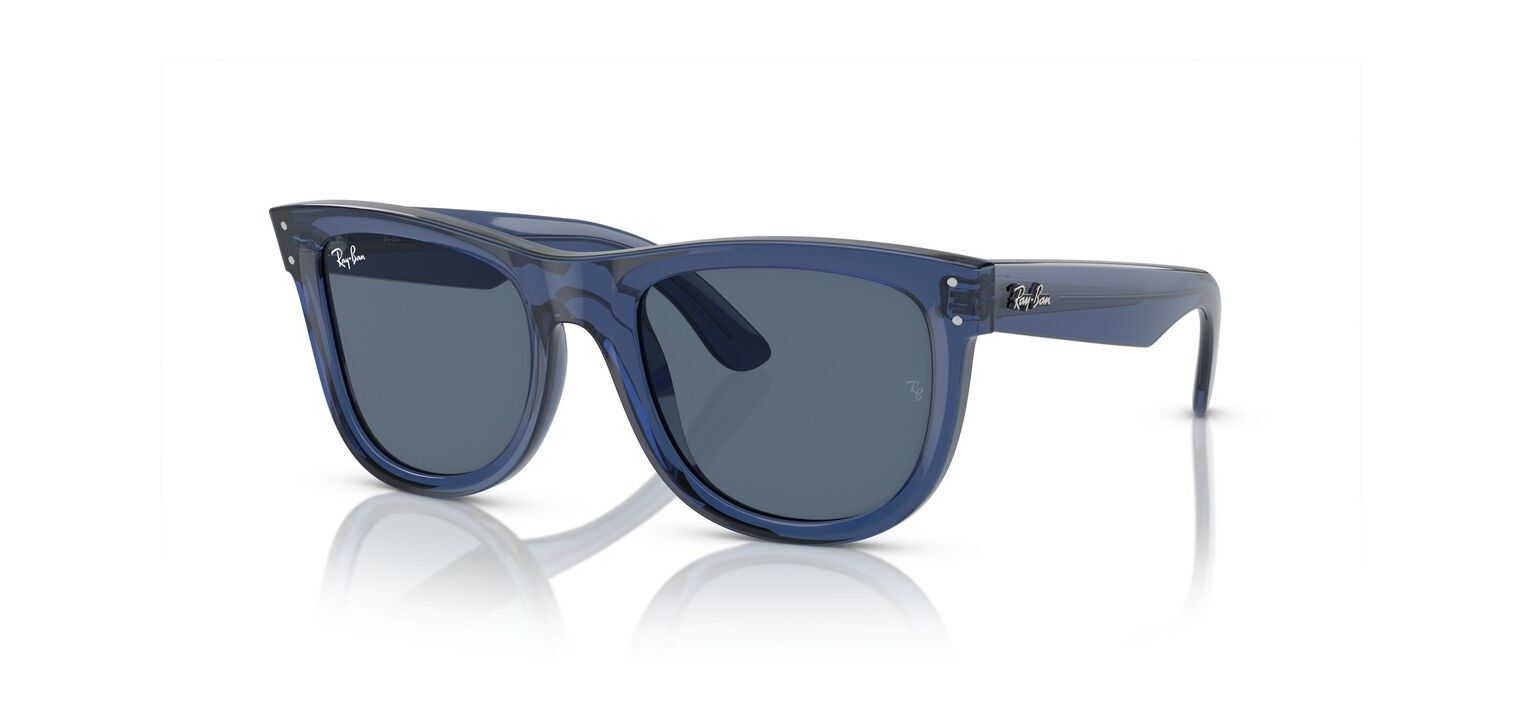 Lunettes de soleil Ray Ban Wayfarer 0RBR0502S Bleu pour Homme Femme McOptic