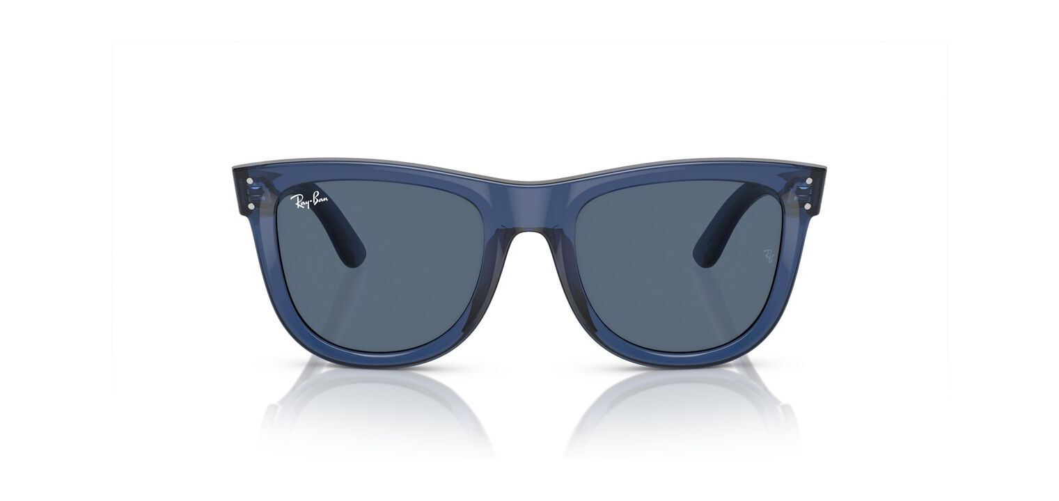 Lunettes de soleil Ray Ban Wayfarer 0RBR0502S Bleu pour Homme Femme McOptic