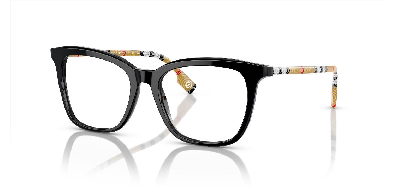 Burberry Quadratisch Brillen 0BE2390 Schwarz für Damen