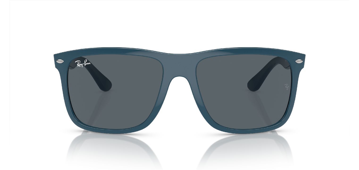 Ray-Ban Quadratisch Sonnenbrillen 0RB4547 Blau für Damen/Herren