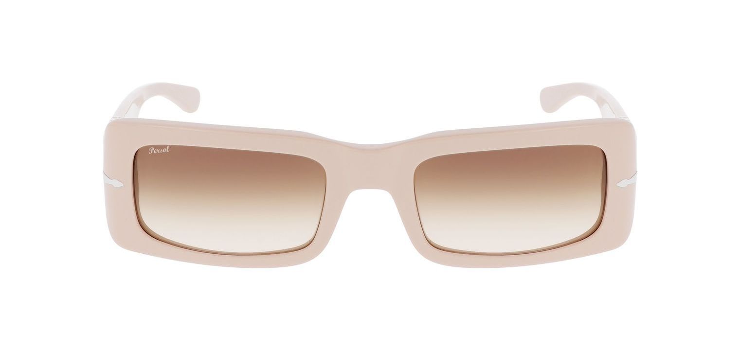Occhiali da sole Persol Rettangolari 0PO3332S Beige da Uomo Donna McOptic