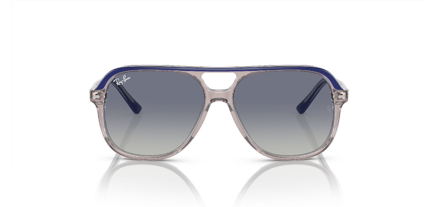 Ray-Ban Quadratisch Sonnenbrillen 0RJ9096S Blau für Kinder