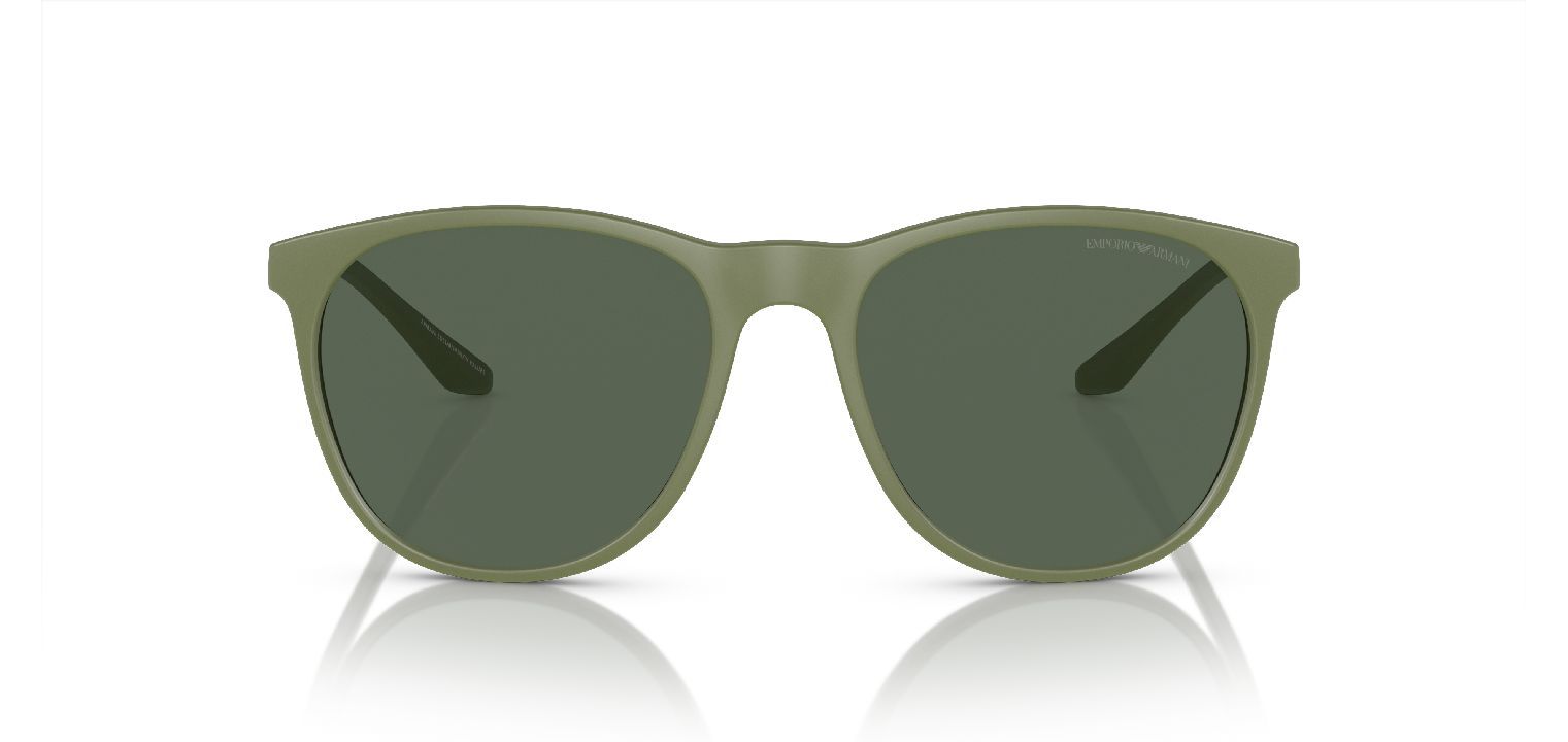 Occhiali da sole Uomo Emporio Armani 0EA4210 Rotonda Verde