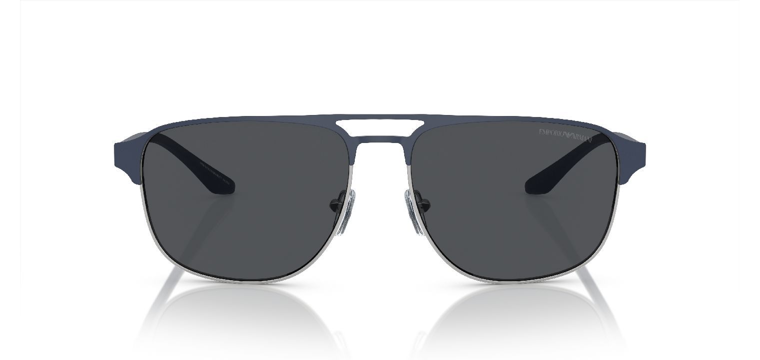 Emporio Armani Aviator Sonnenbrillen 0EA2144 Sillber für Herren