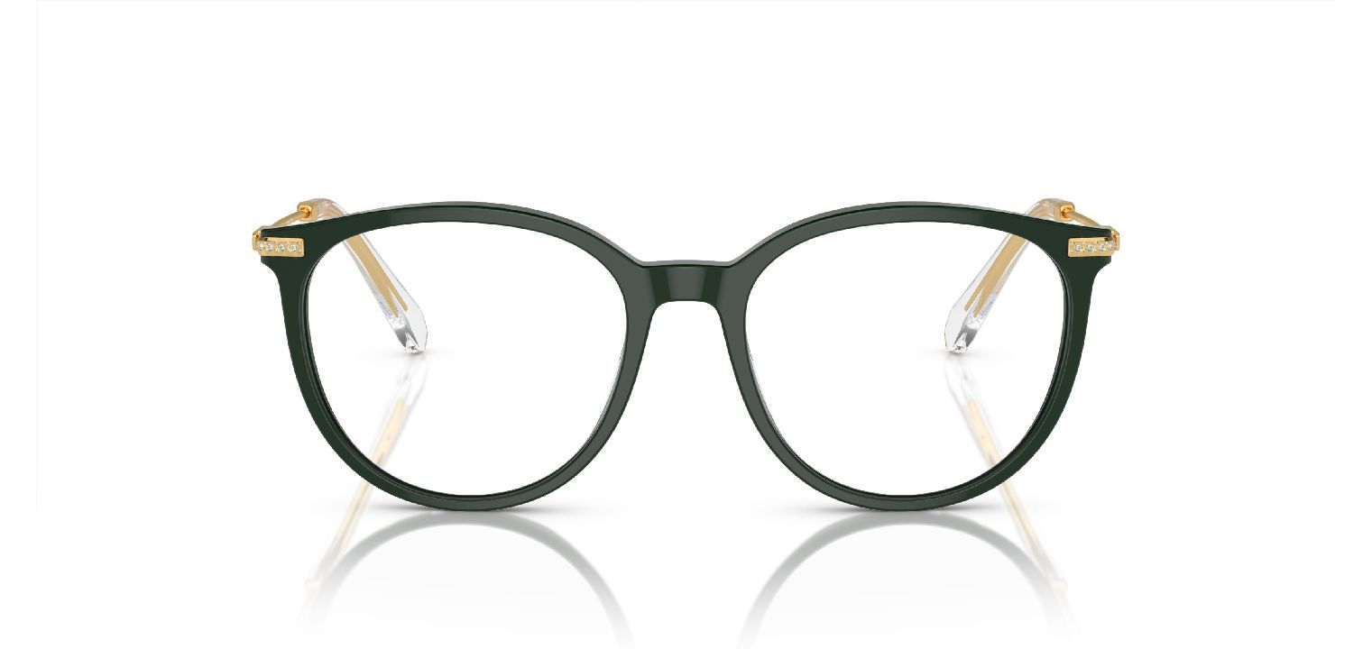 Lunettes de vue Swarovski Papillon 0SK2009 Noir pour Femme McOptic