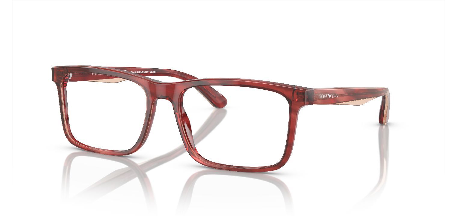 Lunettes de vue Homme Emporio Armani 0EA3227 Carré Rouge