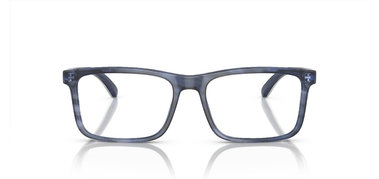 Emporio Armani Rechteckig Brillen 0EA3227 Blau für Herren