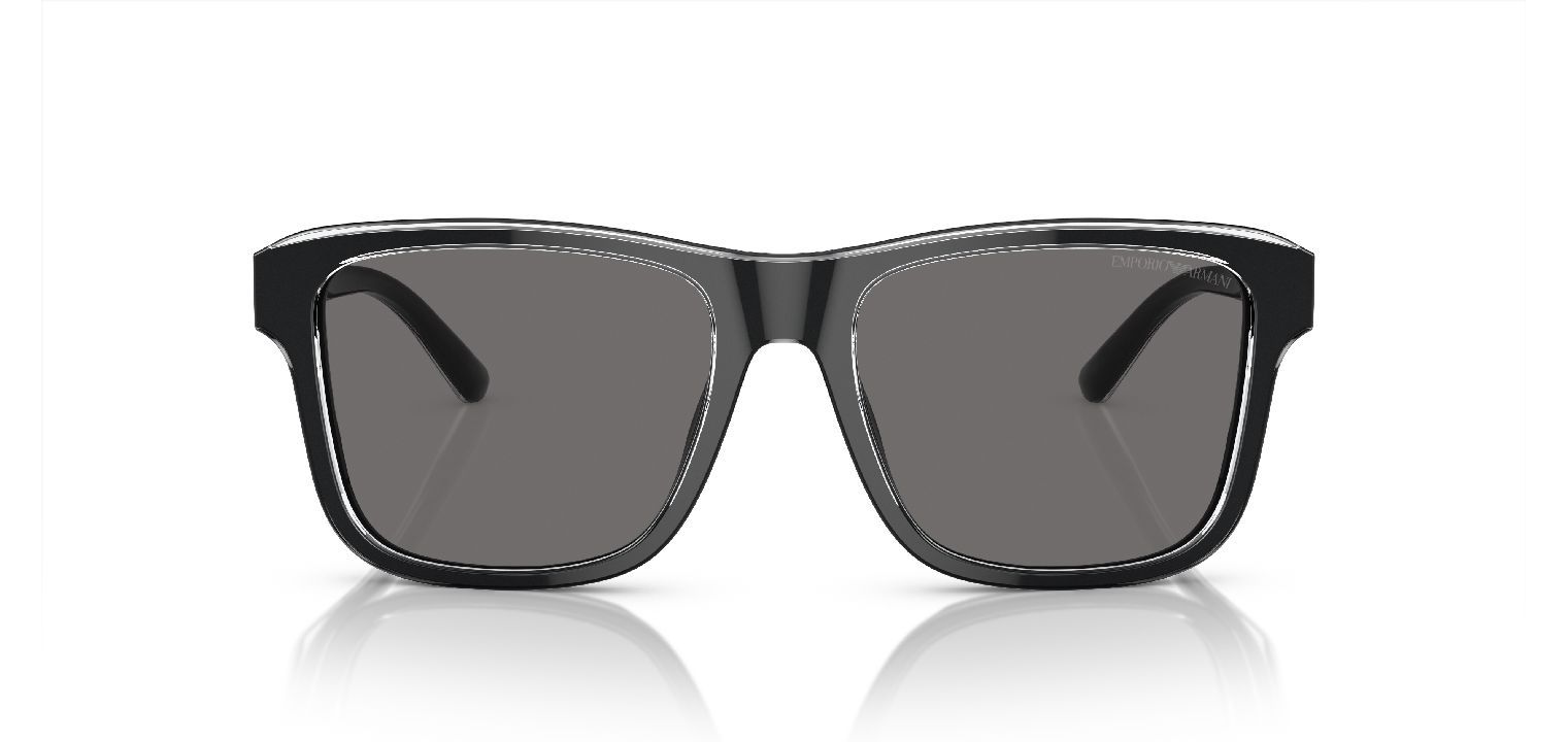 Lunette de sales soleil carré noir