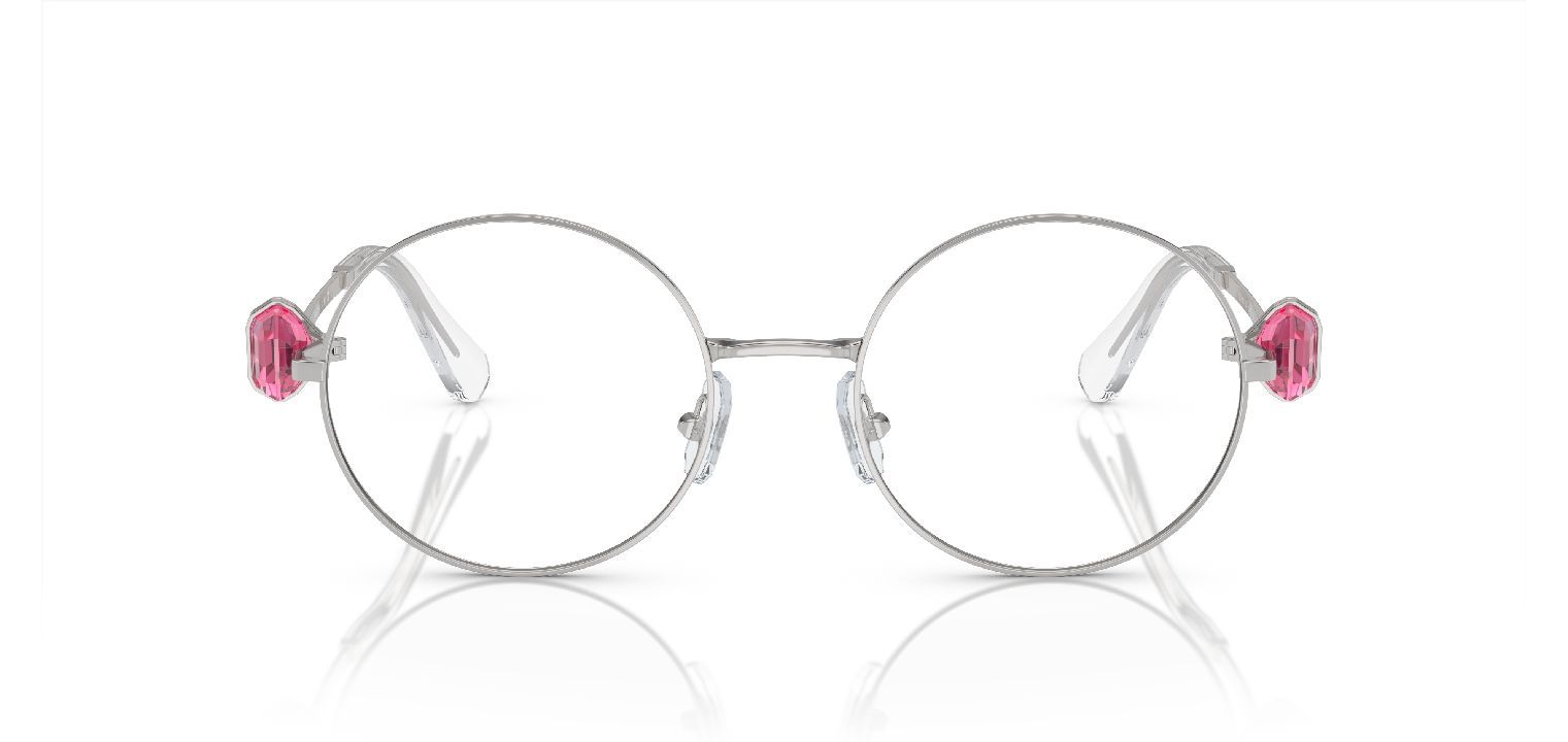 Lunettes de vue Swarovski Ronde 0SK1001 Argente pour Femme McOptic