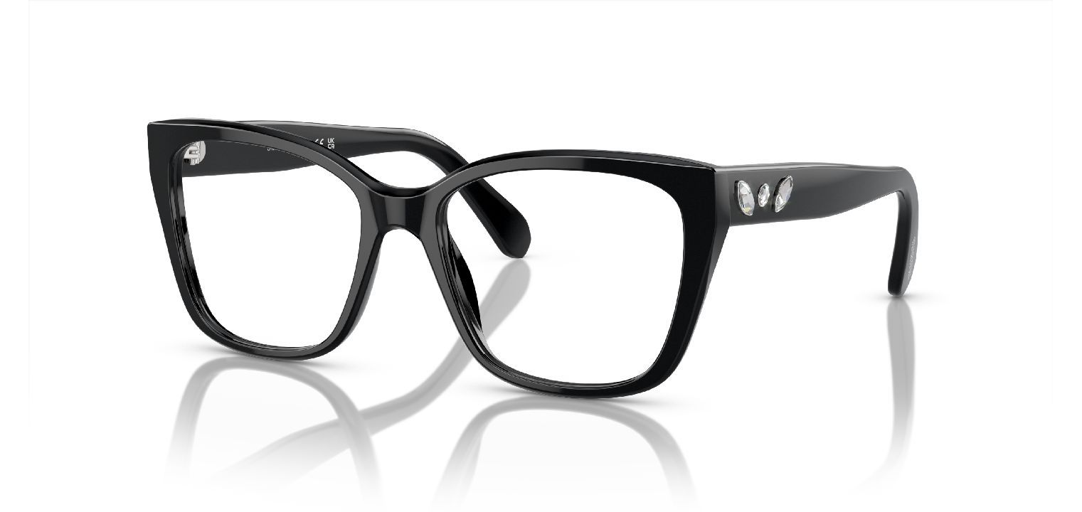 Lunettes de vue Swarovski Carre 0SK2008 Noir pour Femme McOptic