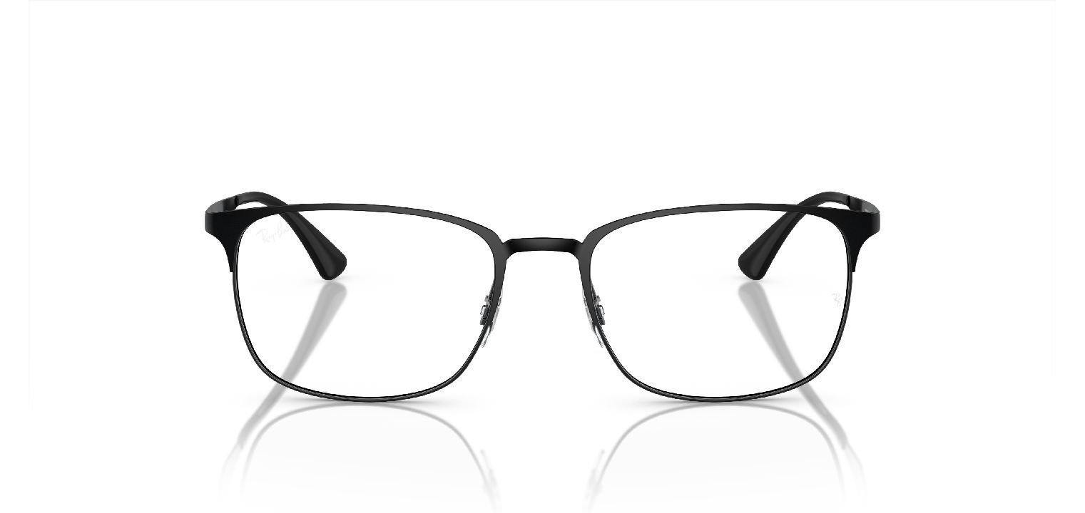 Ray-Ban Rechteckig Brillen 0RX6421 Schwarz für Damen/Herren