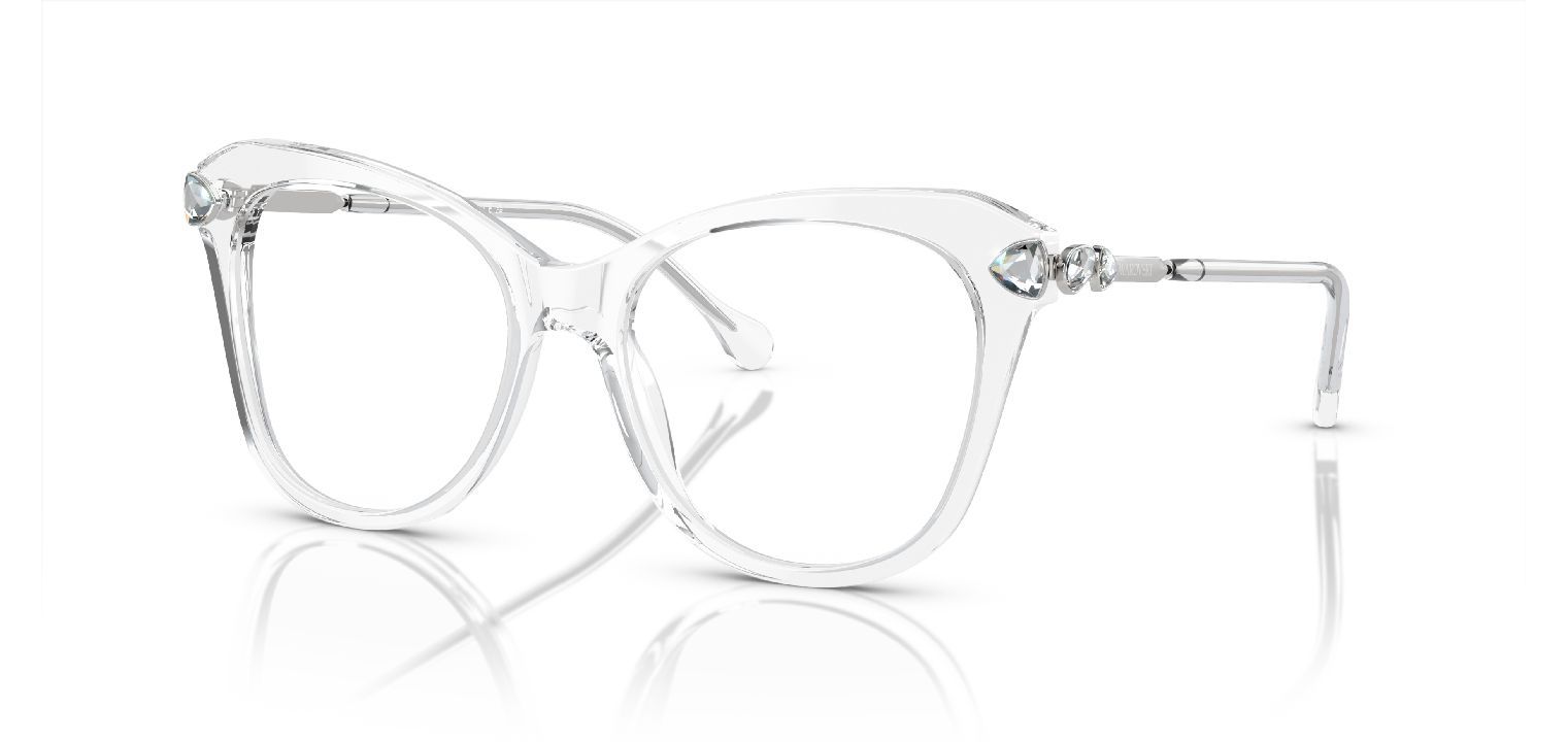 Lunettes de vue Swarovski Papillon 0SK2012 Transparent pour Femme McOptic
