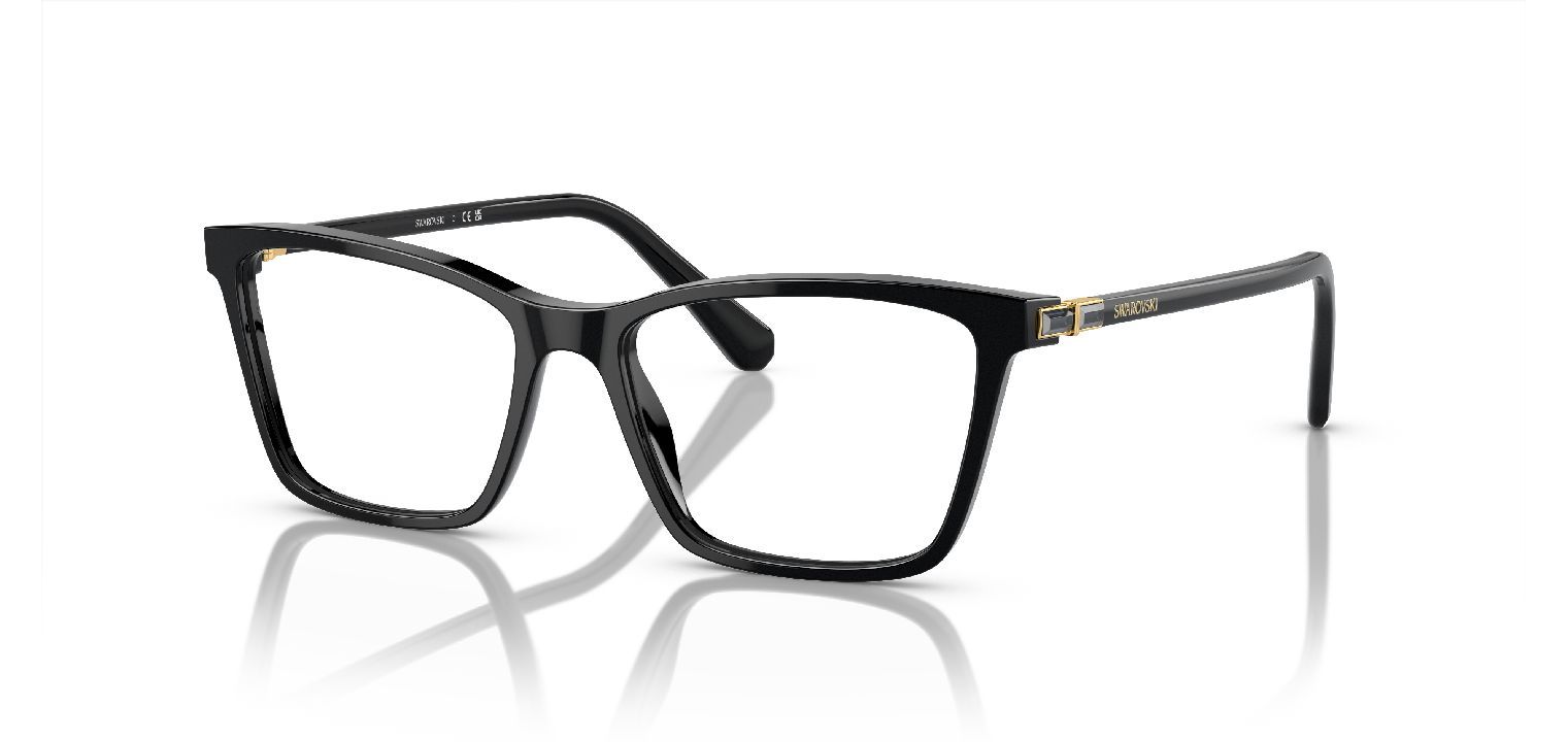 Lunettes de vue Swarovski Rectangle 0SK2015 Noir pour Femme McOptic