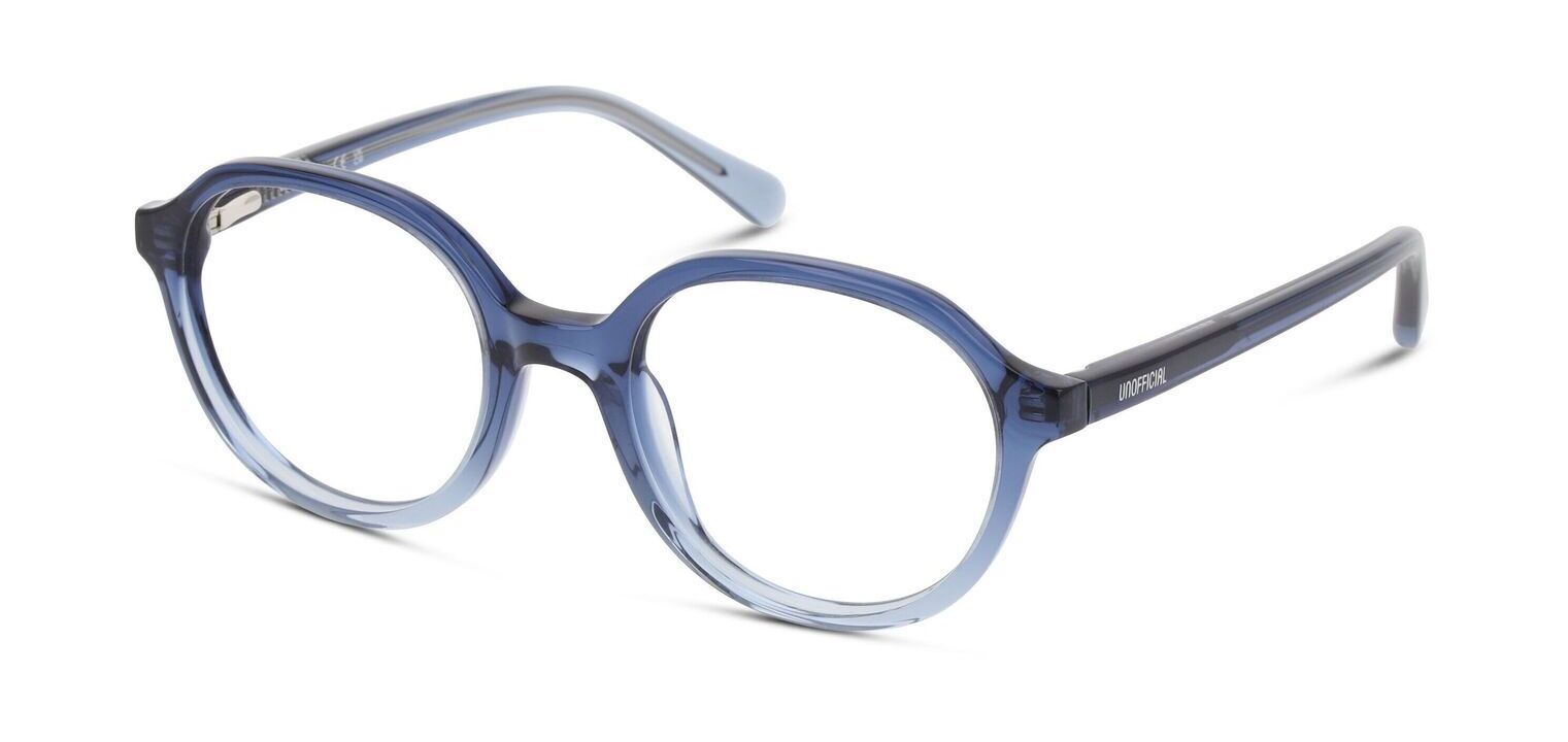 Lunettes de vue Enfant Unofficial 0UJ2079 Ronde Bleu