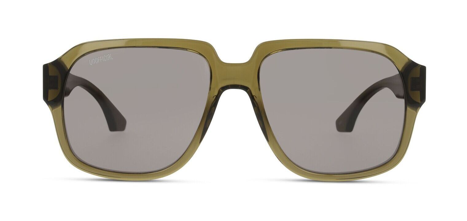 Lunettes de soleil Homme-Femme Unofficial 0UO6185 Rectangle Vert