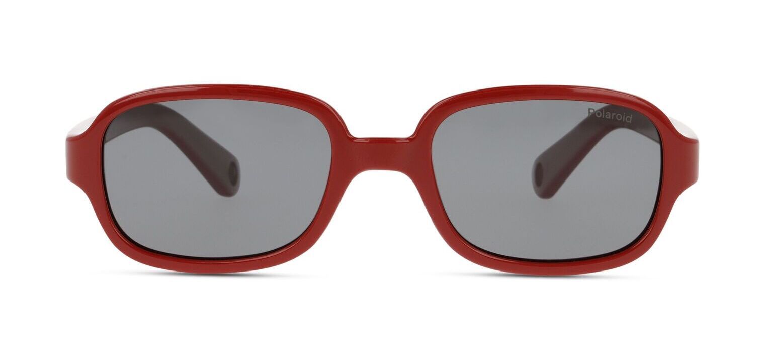 Polaroid Kids Rechteckig Sonnenbrillen PLD K003/S Rot für Kinder
