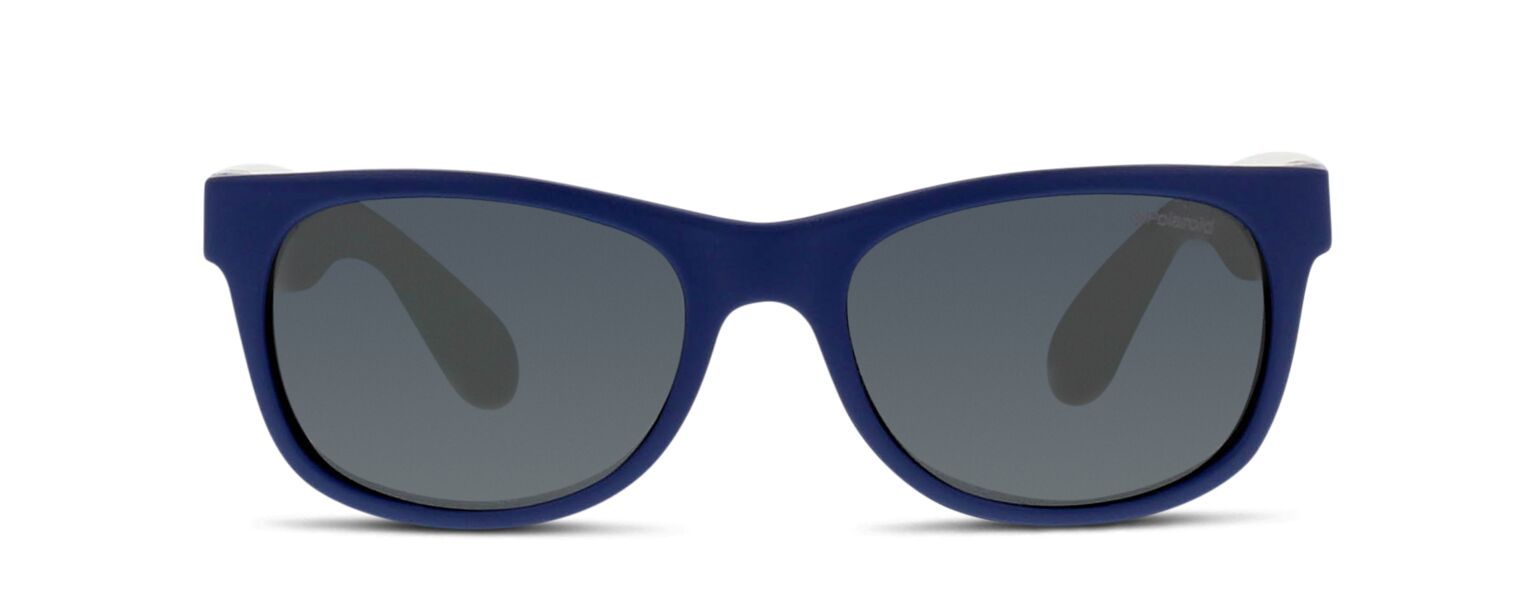 Polaroid Kids Rechteckig Sonnenbrillen P0300 Blau für Kinder