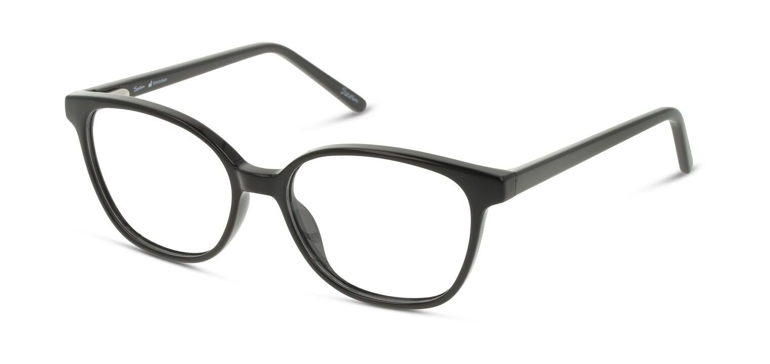 Seen Brillen Kind SNOJ0001 Rechteckig Schwarz