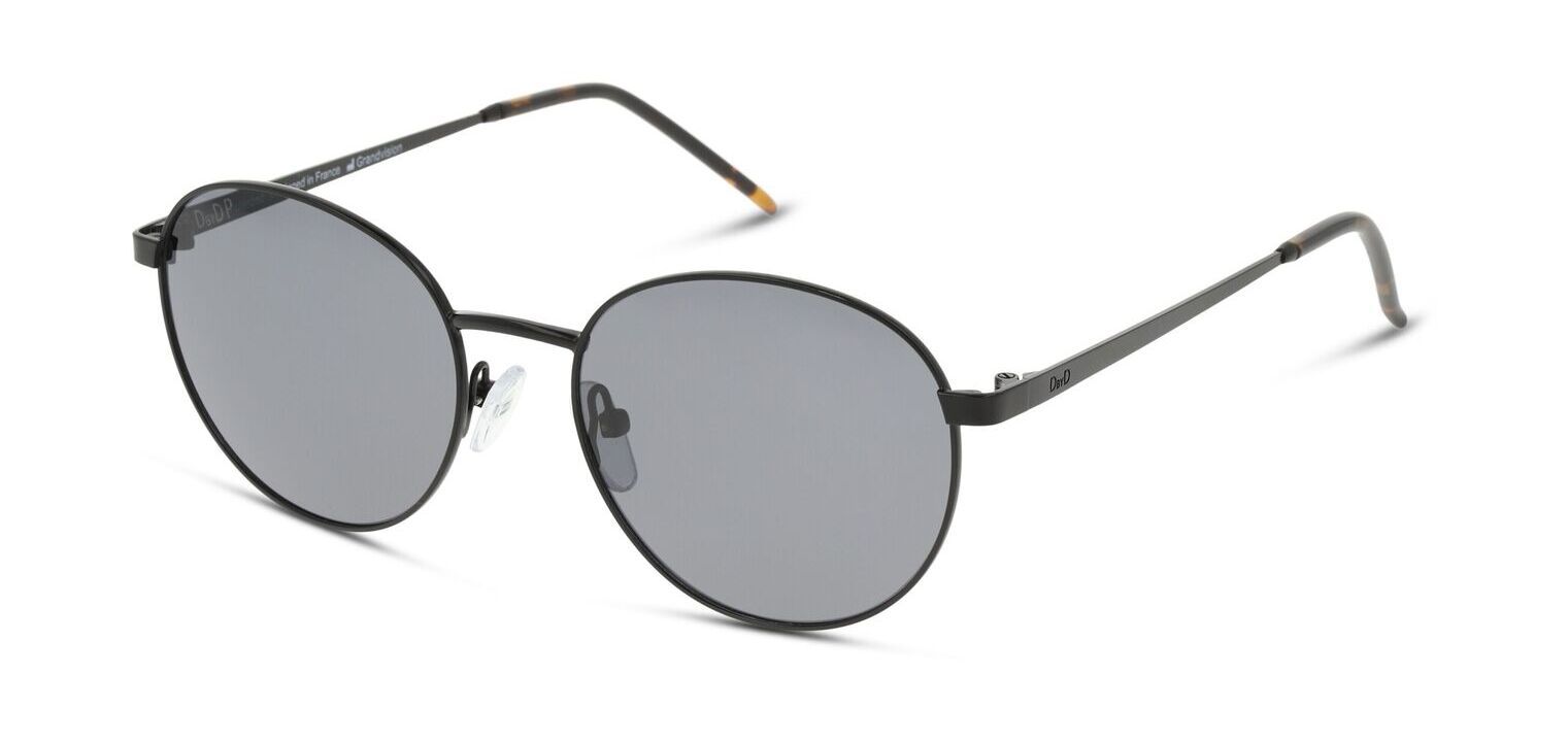 DbyD Rund Sonnenbrillen DBSU2000P Schwarz für Damen/Herren