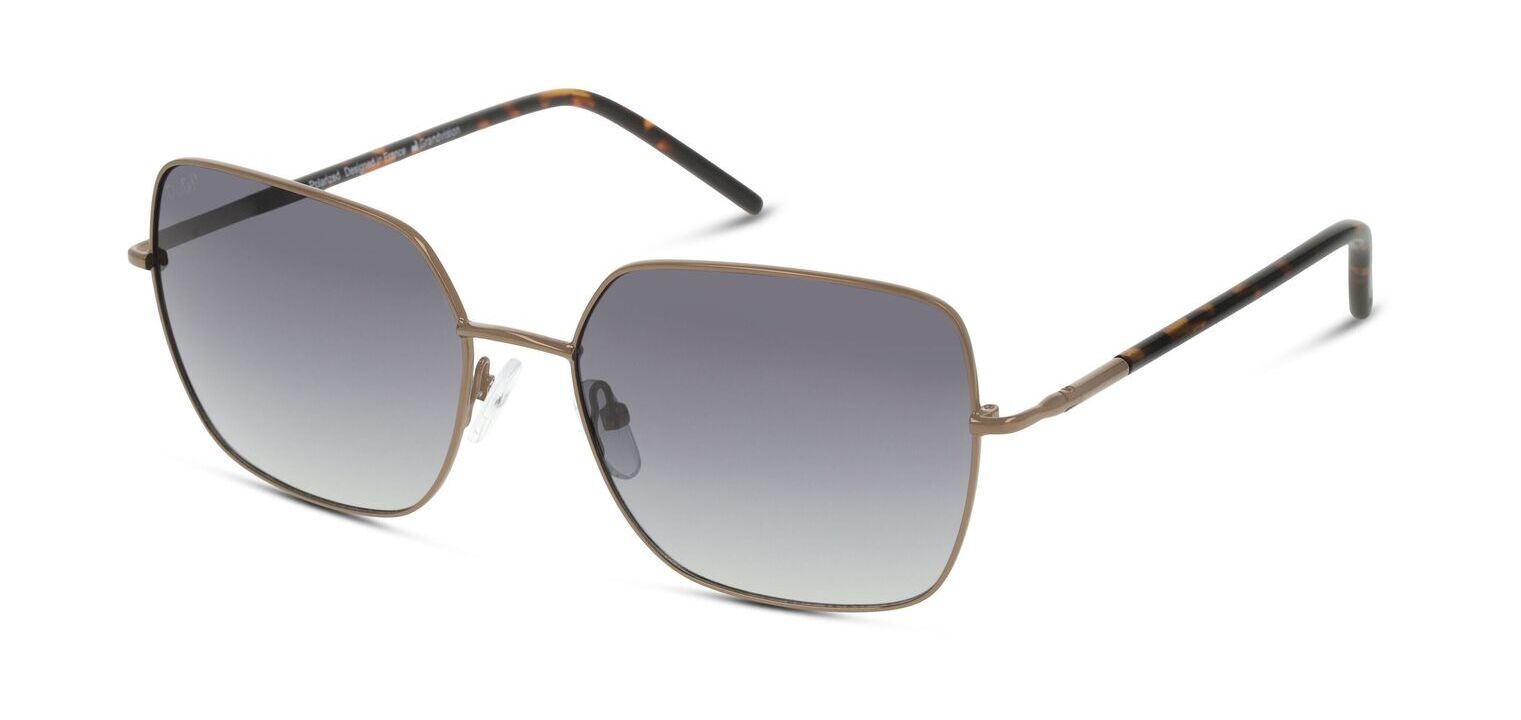 DbyD Rechteckig Sonnenbrillen DBSF2000P Gold für Damen/Herren