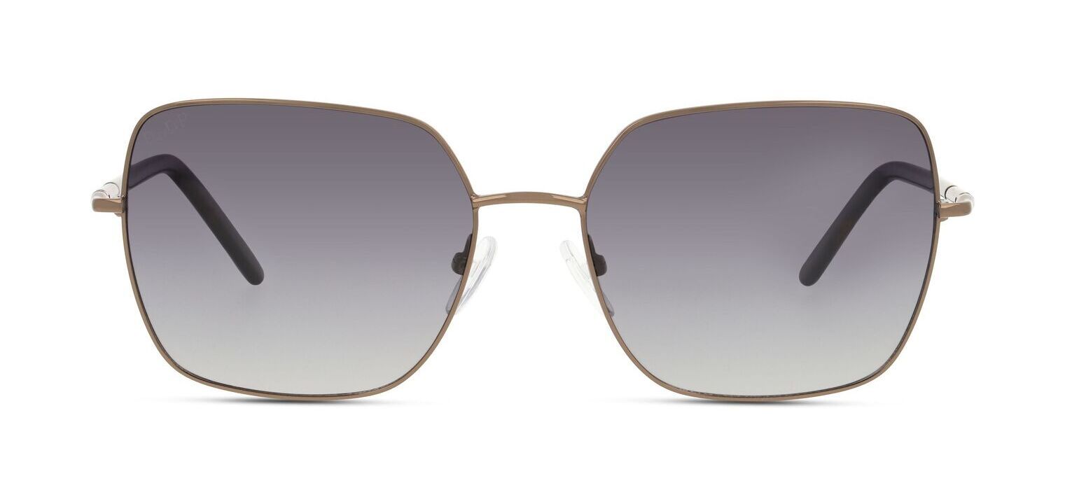 DbyD Rechteckig Sonnenbrillen DBSF2000P Gold für Damen/Herren