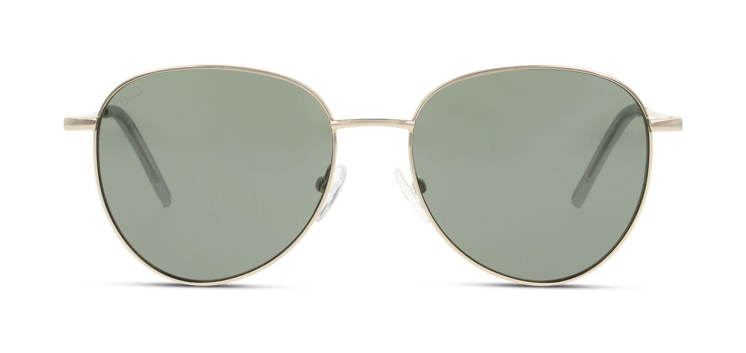 DbyD Oval Sonnenbrillen DBSF2001 Gold für Damen/Herren