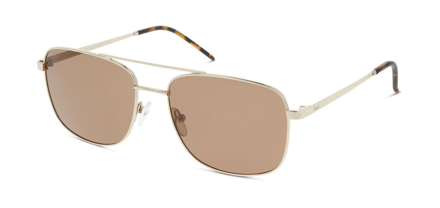Occhiali da sole DbyD Aviator DBSM2000P Oro da Uomo-Donna