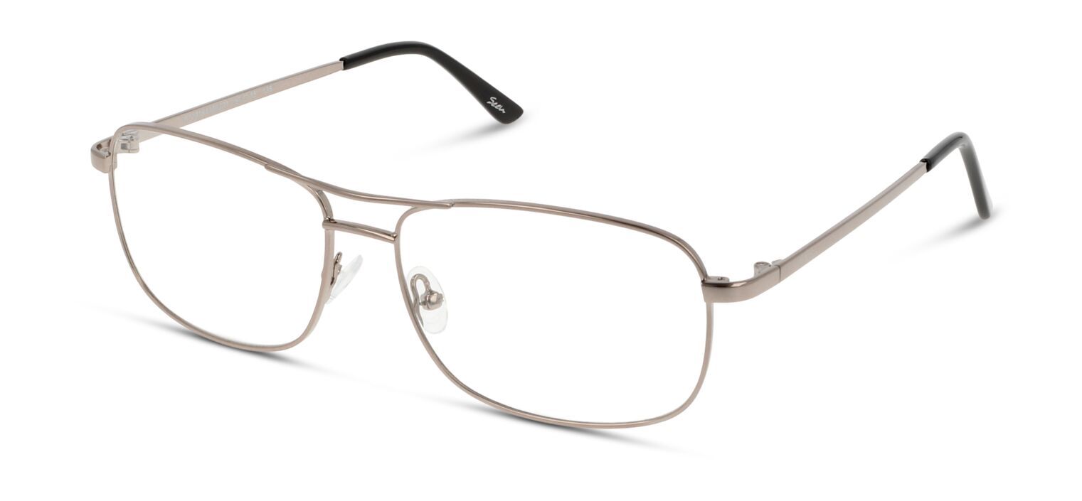 Seen Aviator Brillen SNEM02 Grau für Herren