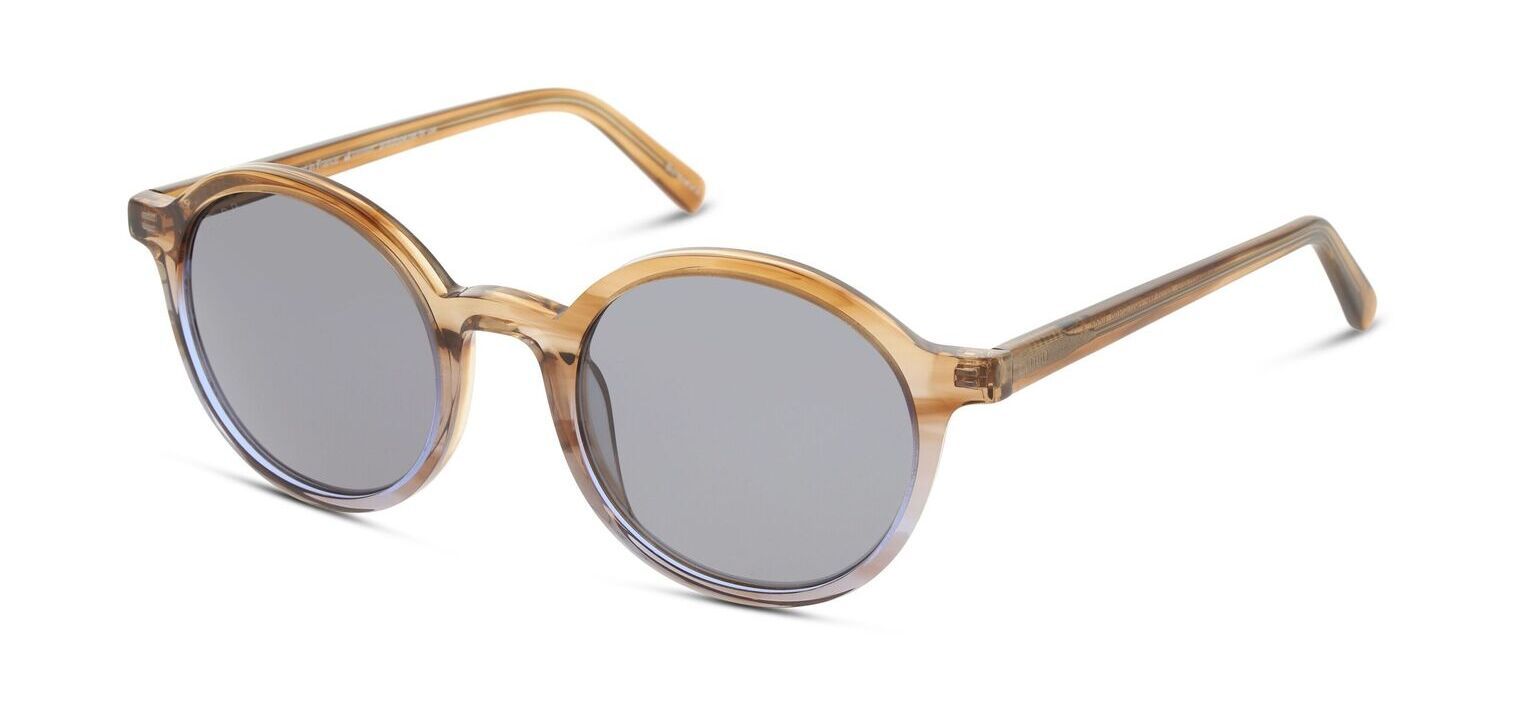 DbyD Rund Sonnenbrillen DBSU5010P Braun für Damen/Herren