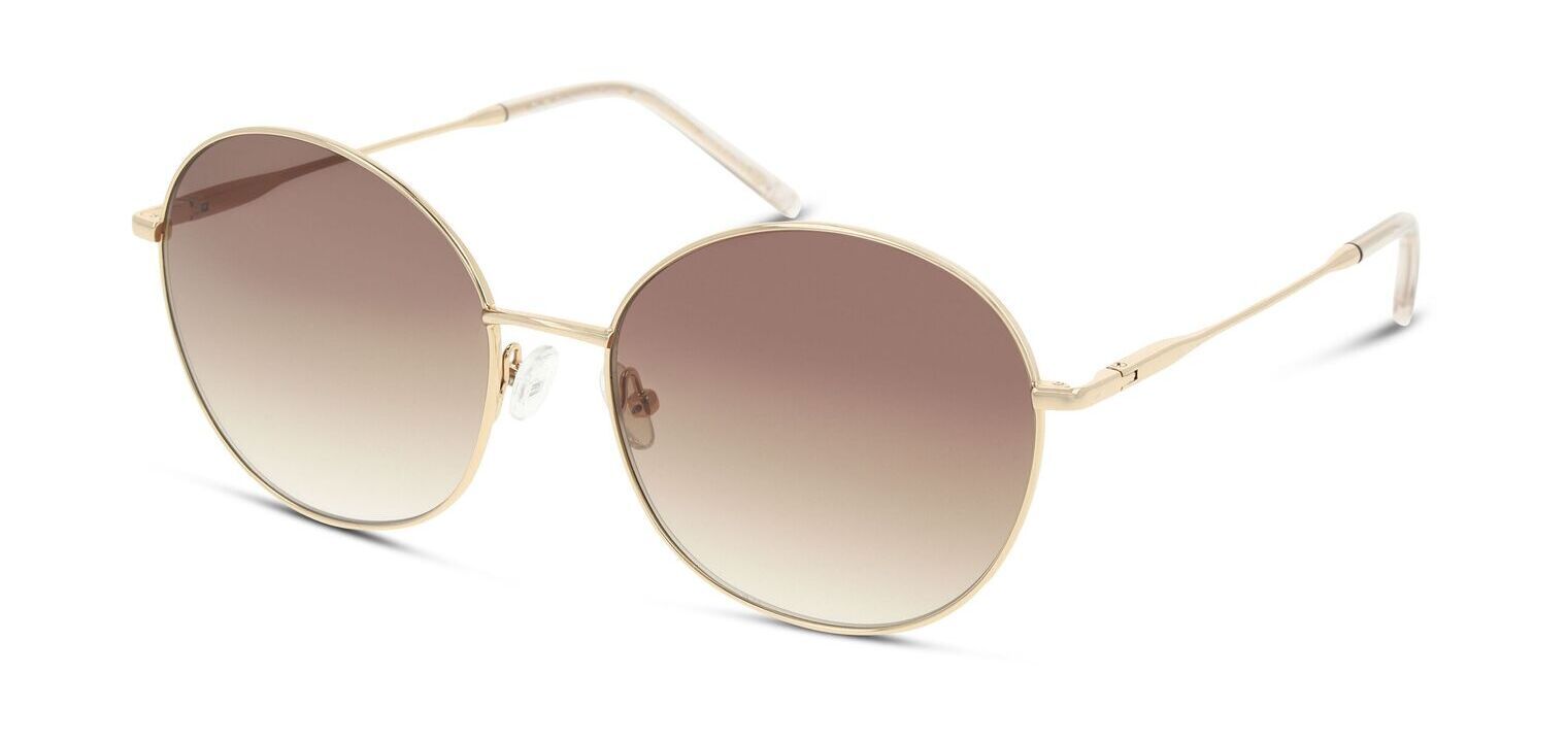 DbyD Sonnenbrillen Herr-Dame DBSF7001 Rund Gold