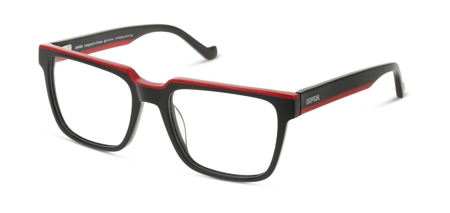 Lunettes de vue Homme Unofficial UNOM0363 Rectangle Noir