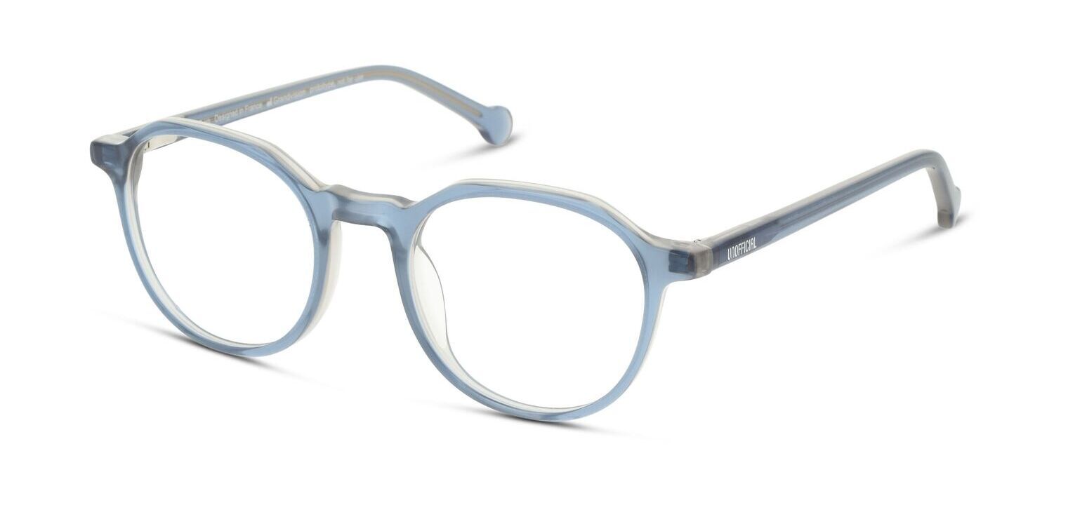 Unofficial Brillen Kind UNOK0074 Rund Blau McOptic