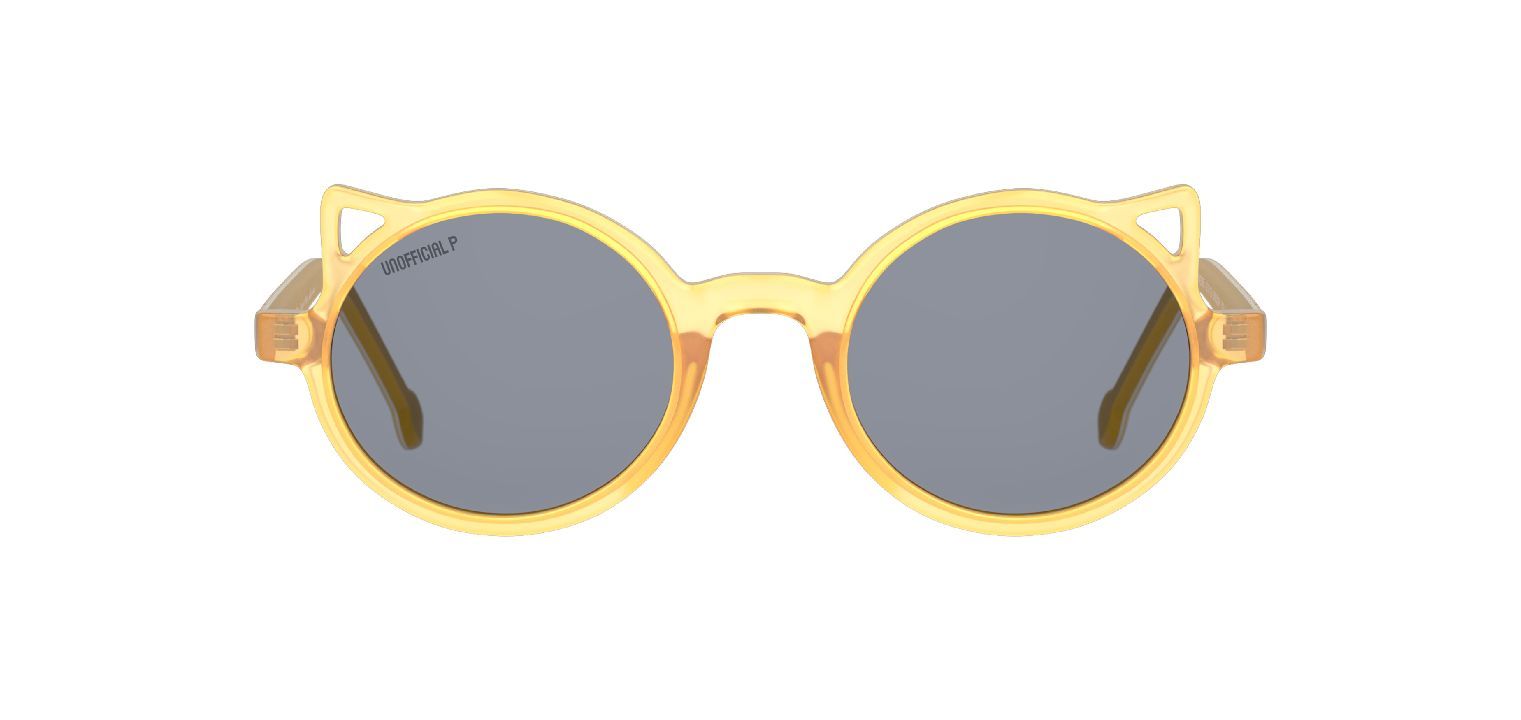 Lunettes de soleil Enfant Unofficial UNSK0038P Ronde Jaune