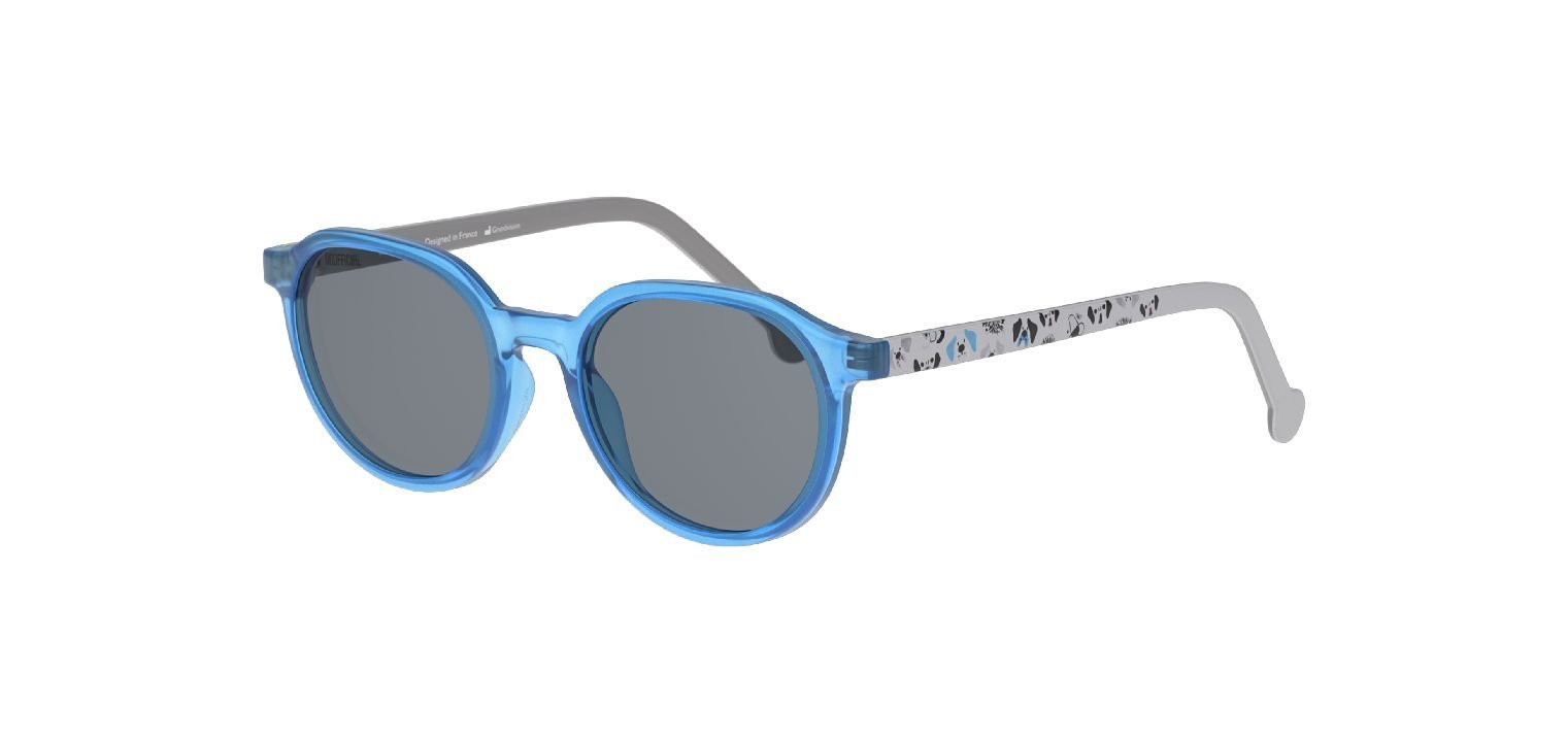 Lunettes de soleil Enfant Unofficial UNSK0039 Ronde Bleu