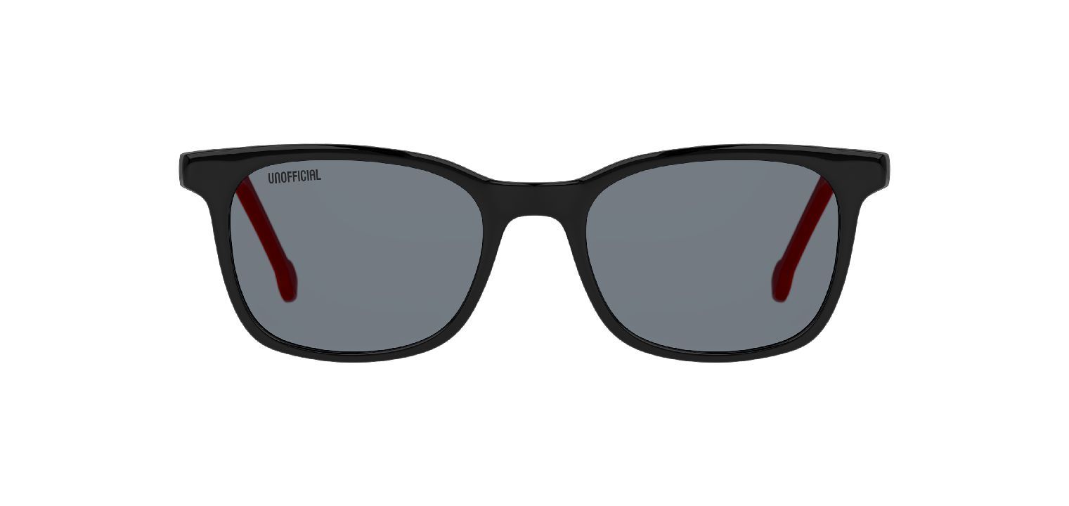 Unofficial Quadratisch Sonnenbrillen UNSK0040 Schwarz für Kinder
