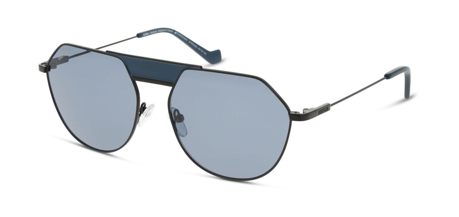 Occhiali da sole Uomo-Donna Unofficial UNSU0173P Rotonda Nero