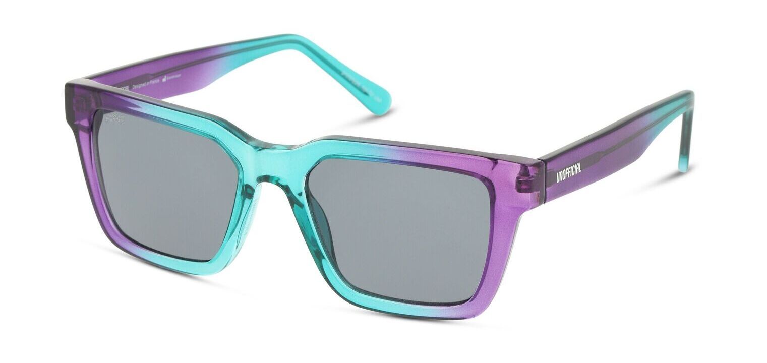 Unofficial Rechteckig Sonnenbrillen UNST0023 Violett für Kinder