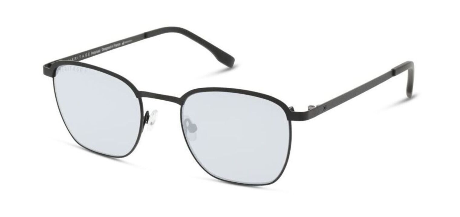 Occhiali da sole Uomo Heritage HESM0018P Rettangolari Nero McOptic
