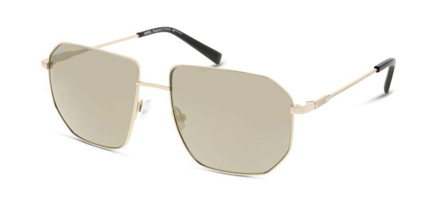Occhiali da sole Unofficial Rettangolari UNSM0133 Oro da Uomo