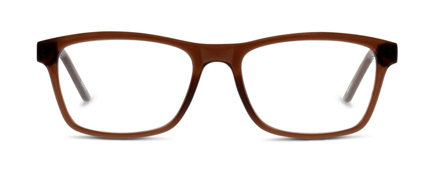 Seen Rechteckig Brillen SNKM04 Braun für Herren
