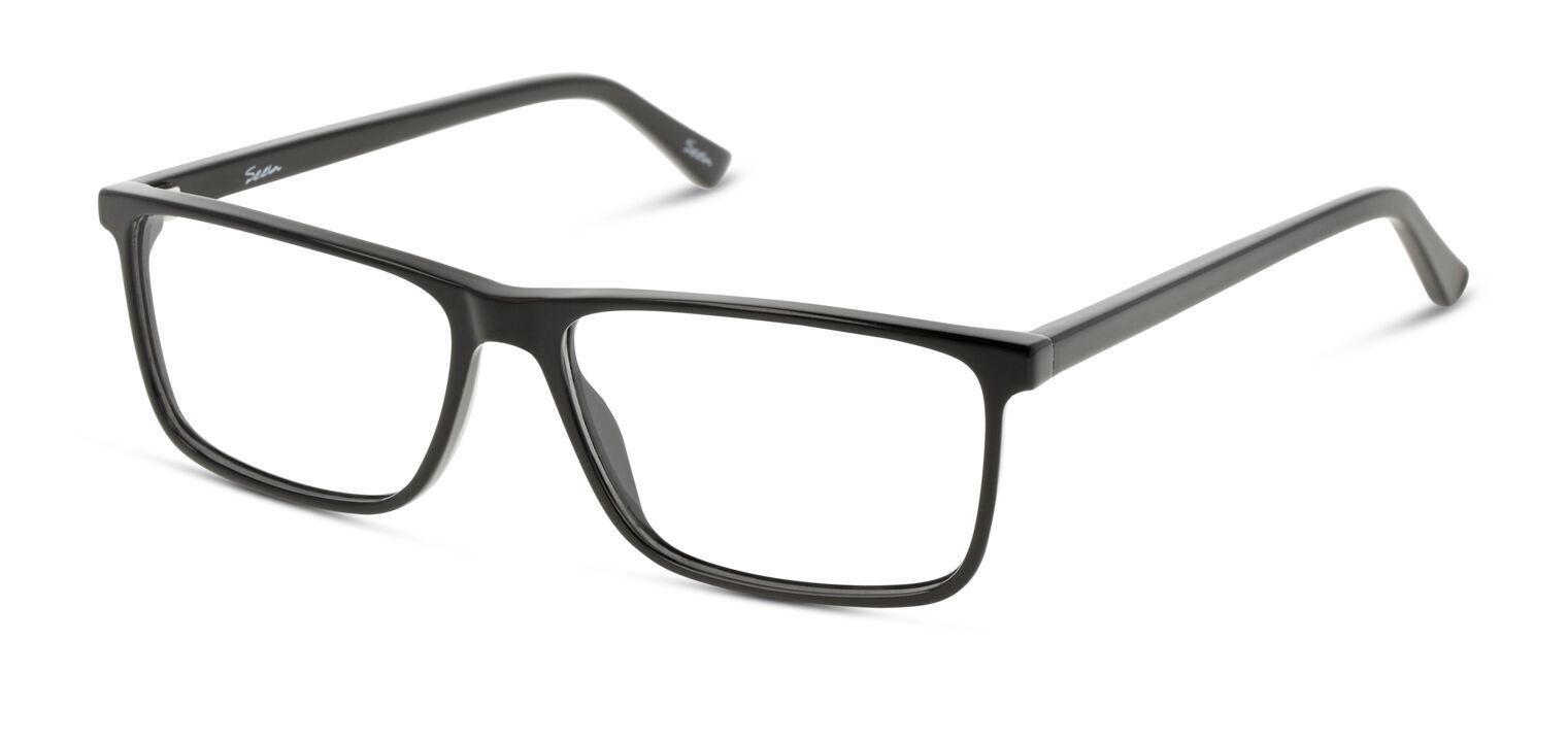 Seen Rechteckig Brillen SNOM0006 Schwarz für Herren