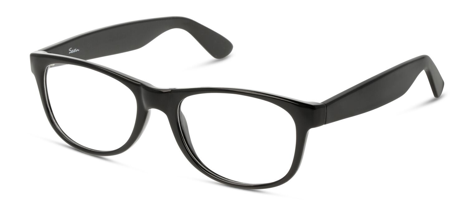 Lunettes de vue Homme Seen SNOU5001 Rectangle Noir McOptic