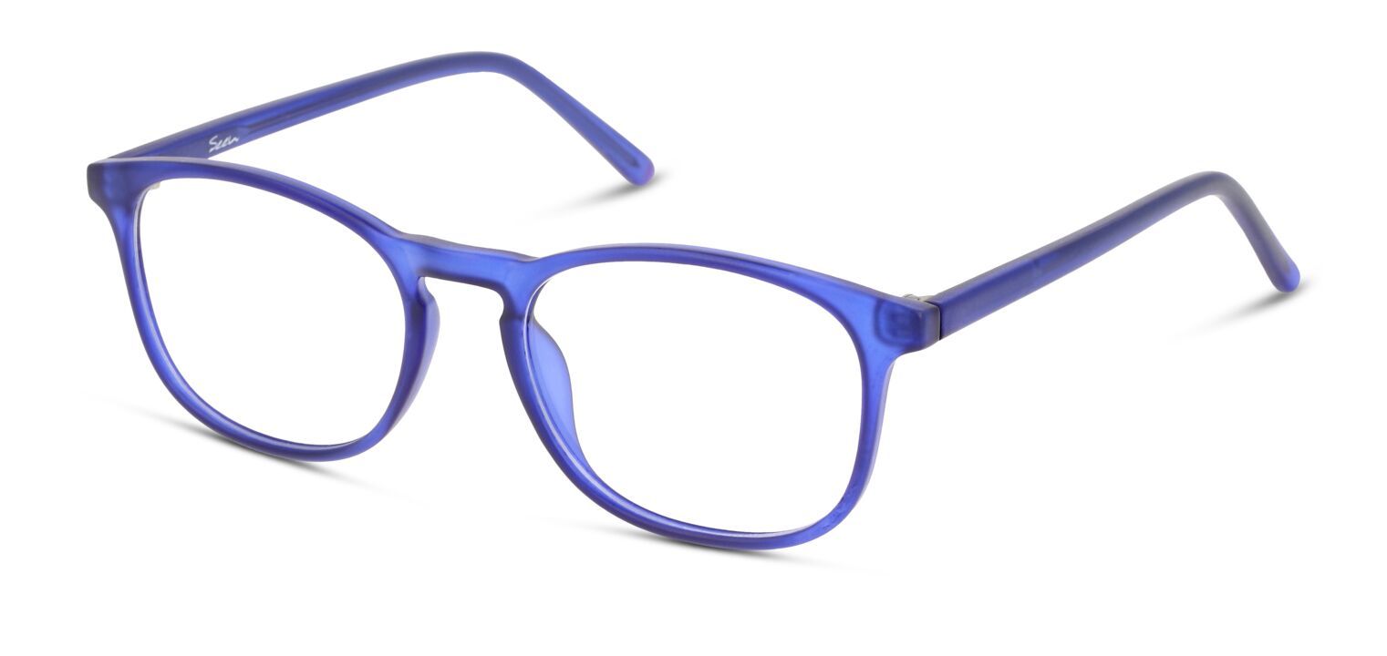 Seen Rund Brillen SNOU5003 Blau für Herren