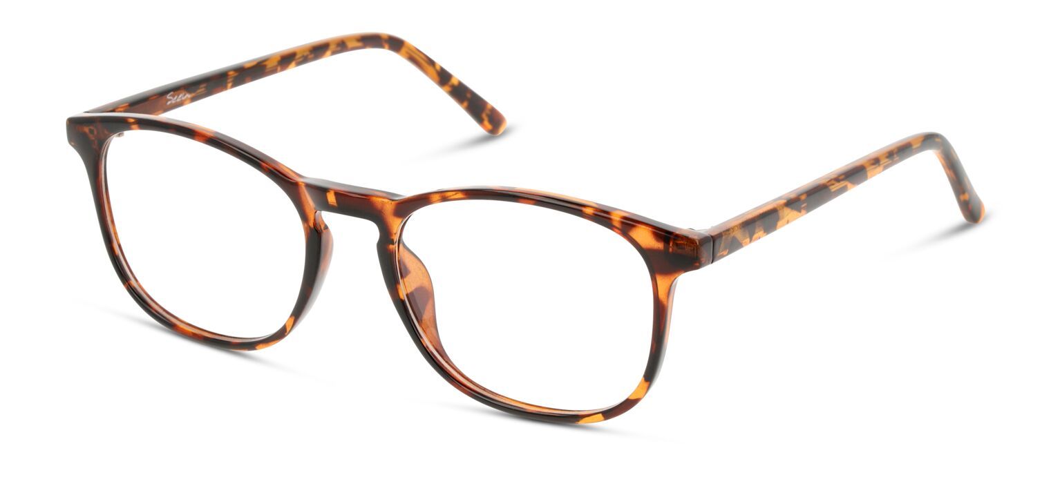 Lunettes de vue Homme Seen SNOU5003 Ronde Havana