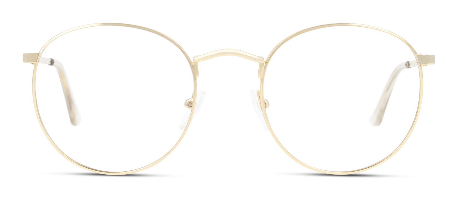 Seen Rund Brillen SNOU5007 Gold für Damen