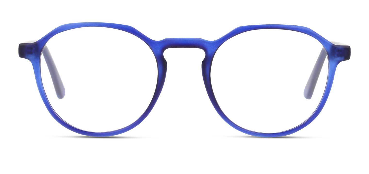 Seen Brillen Herr SNOU5008 Rund Blau McOptic