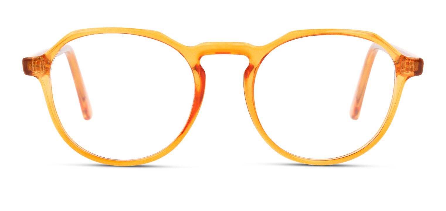 Lunettes de vue Femme Seen SNOU5008 Ronde Orange McOptic