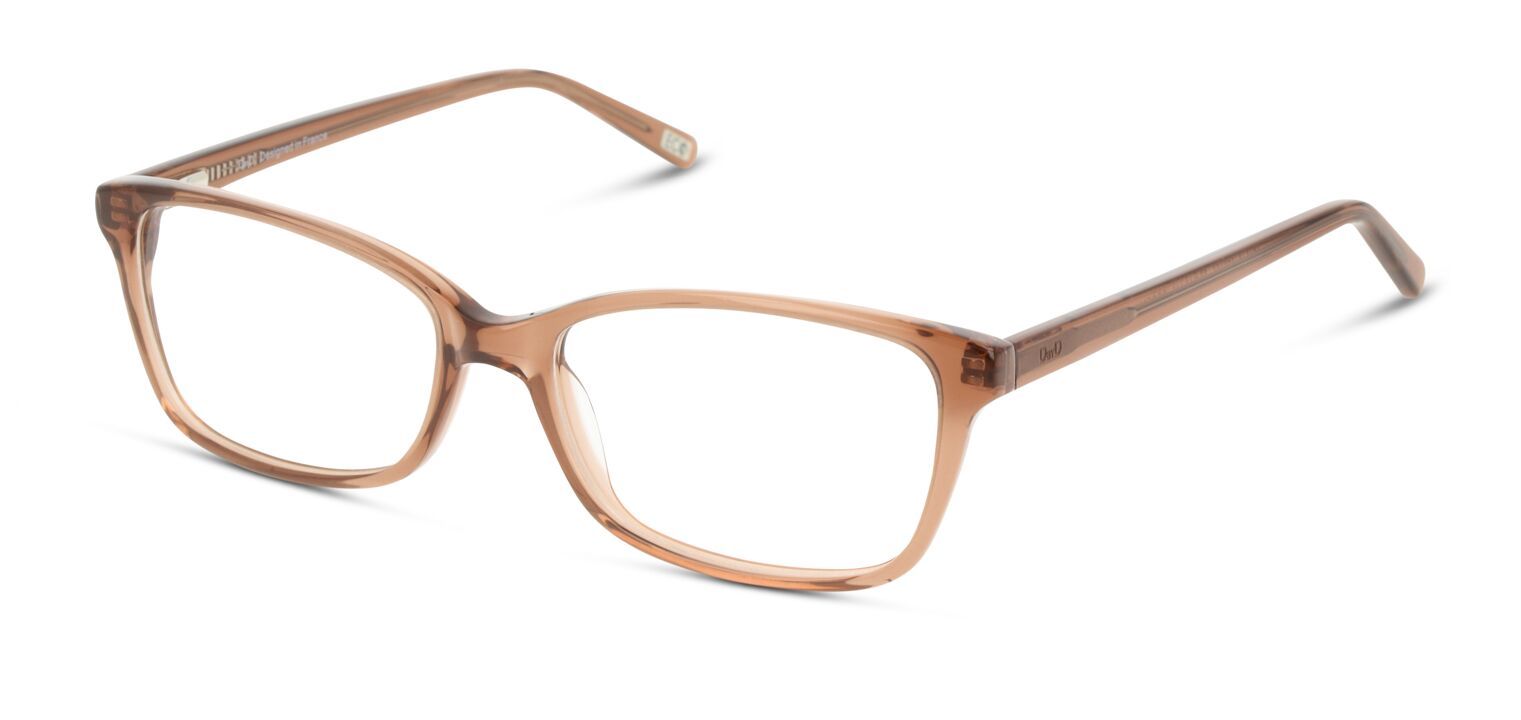 DbyD Brillen Dame DBOF0021 Rechteckig Braun