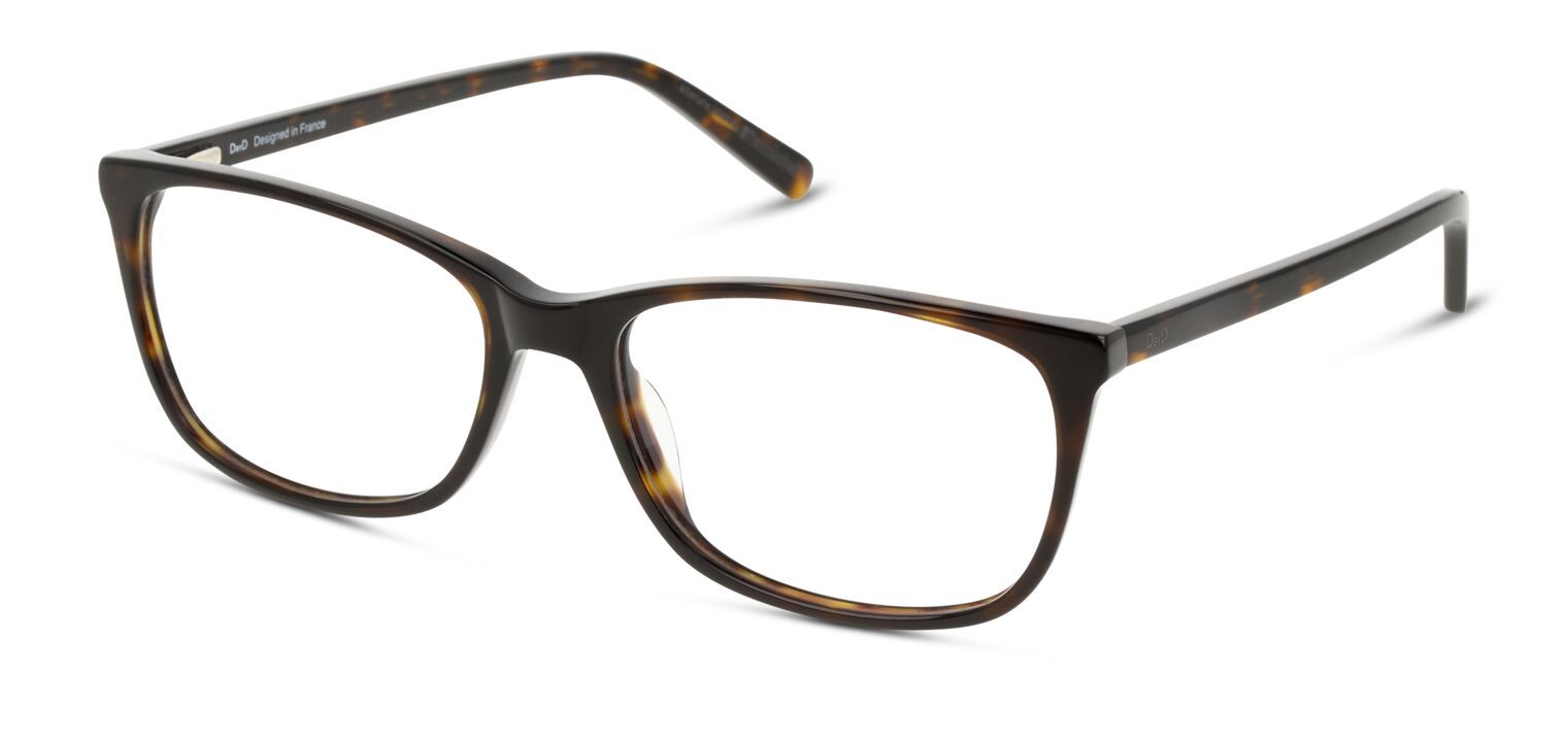 DbyD Rechteckig Brillen DBOF5036 Havana für Damen